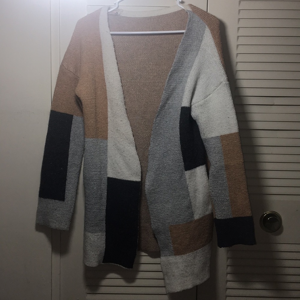 Multi color cardigan